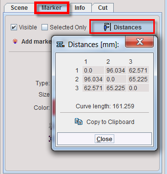 CalculationDistancesBetweenMarkers