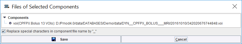 Export Component