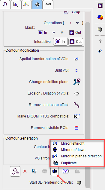 4D Operation Buttons