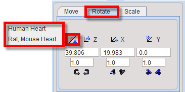 Reslicing Rotation Pane