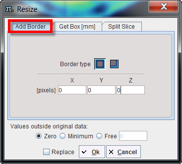 External Tool Resize Add Border