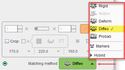 DiffeoSelection