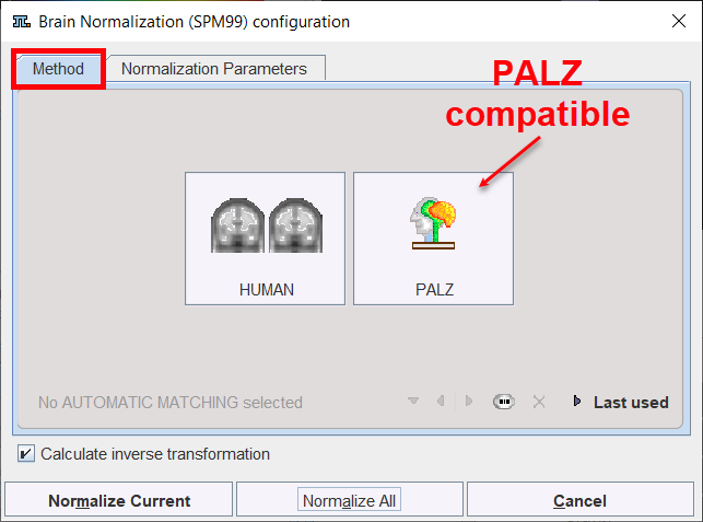 MatchingNormalizationDialog