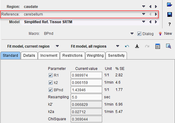 Reference Model Selection