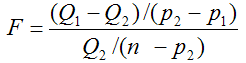 F-Test Model Comparison