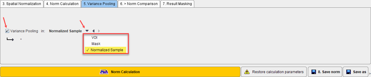 Variance Pooling