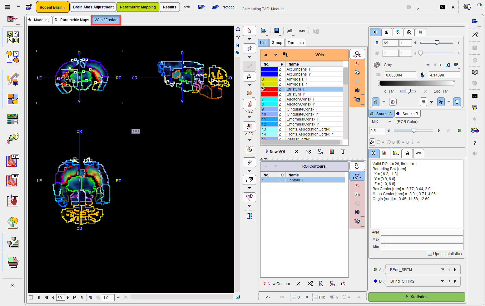 ParametricMapsFusion