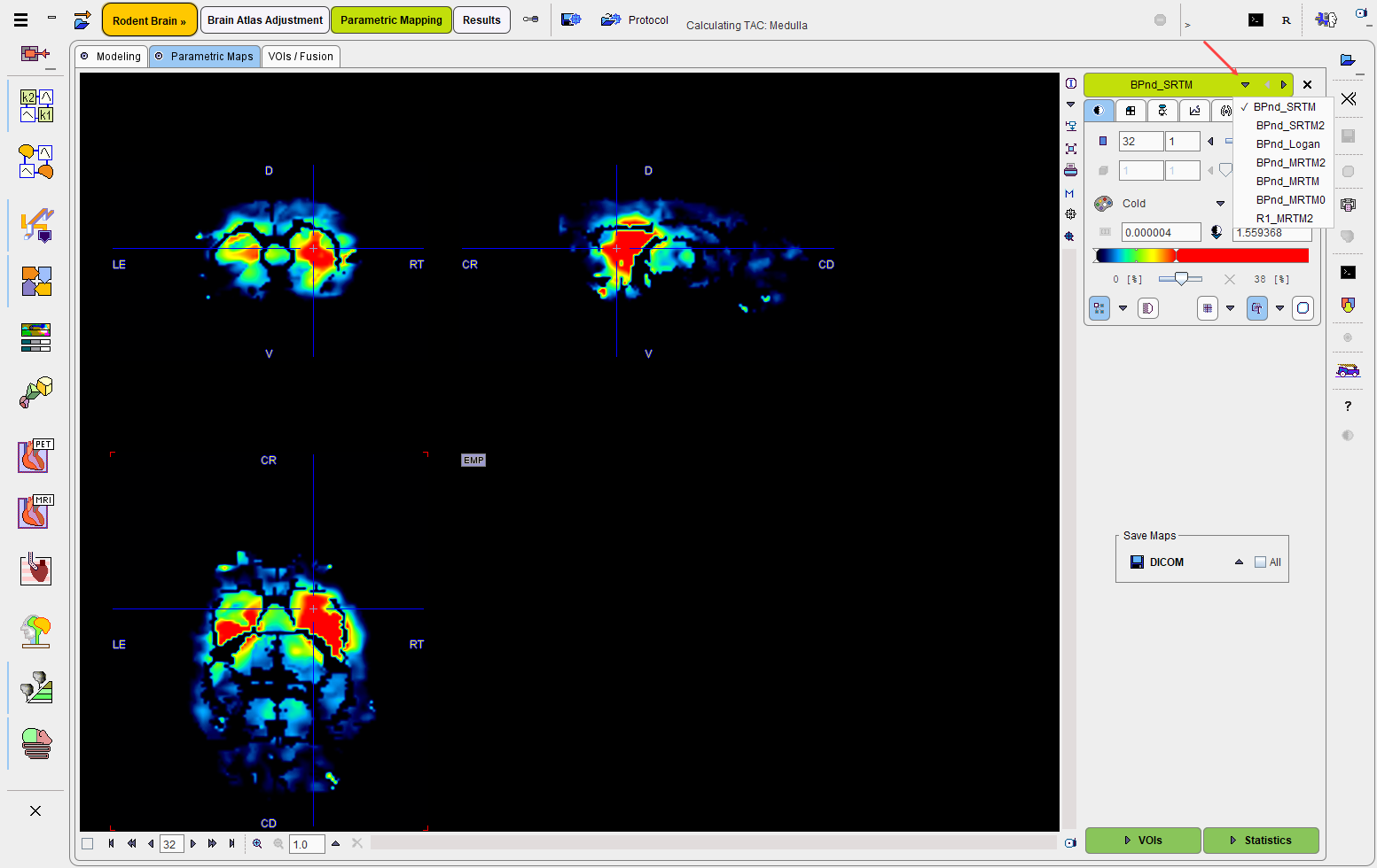 PXMODParametricMap